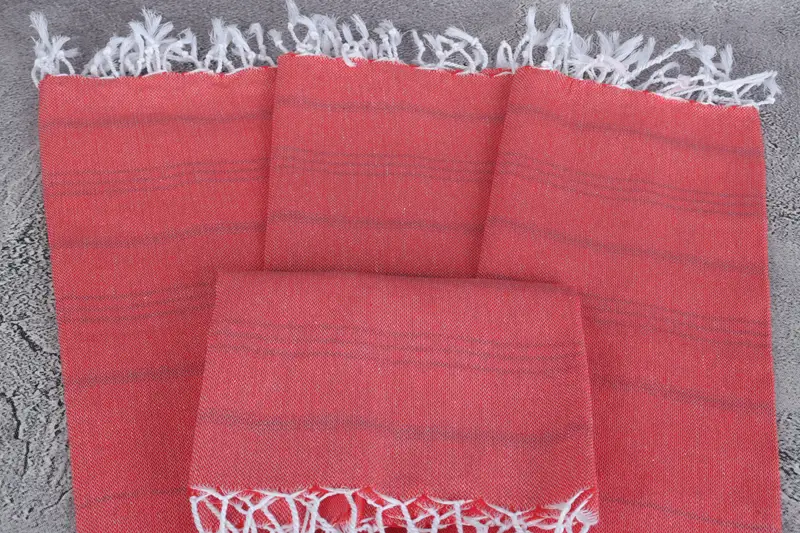 Personalized Hand Towel, 40x24 Cotton Striped Towel, Gym Towel, Bachelor Gifts, Turkish Towel Hand Towel, Organic Tea Towel, Turkish Hand Towel - 4