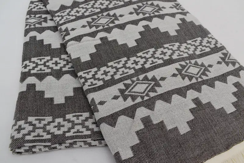 Wedding Anniversary Gift, Bachelor Bachelorette Party Favors, 70x40 Cotton Kilim Towel, Valentines Day Gift, Bachelor Gifts, Lightweight towel - 5