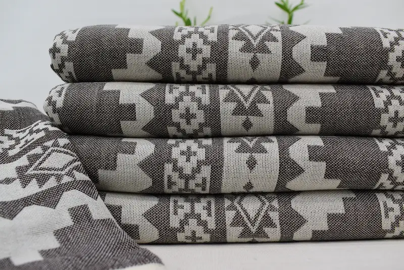 Wedding Anniversary Gift, Bachelor Bachelorette Party Favors, 70x40 Cotton Kilim Towel, Valentines Day Gift, Bachelor Gifts, Lightweight towel - 3
