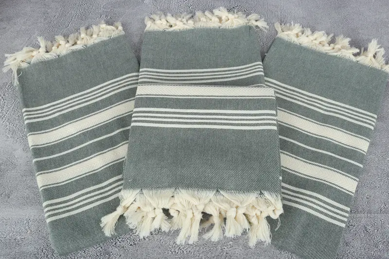 Bachelorette Party Favors, 70x40 Cotton Herringbone Towel, Housewarming Gift, Scarf Towel, Bachelorette Beach Towel, Baby Boy Gift, Bridesmaid Gift - 4