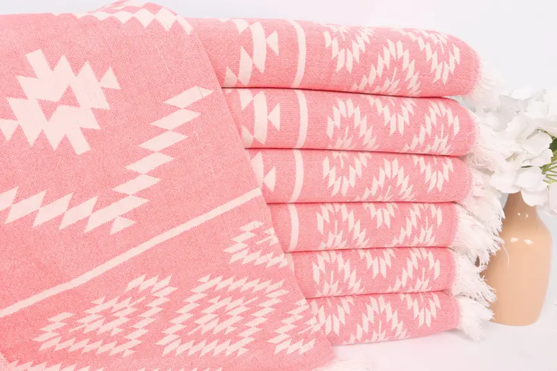 40x20 Cotton Kilim Towel, Small Bath Towels, Wedding Favors, Boyfriend Gift, Best Friend Wedding Gift, Spa Towel, Valentines Day Gift, Kitchen Towel - 2