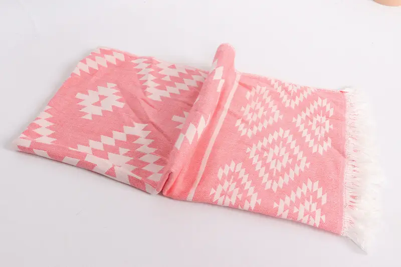40x20 Cotton Kilim Towel, Small Bath Towels, Wedding Favors, Boyfriend Gift, Best Friend Wedding Gift, Spa Towel, Valentines Day Gift, Kitchen Towel - 7