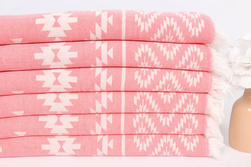 40x20 Cotton Kilim Towel, Small Bath Towels, Wedding Favors, Boyfriend Gift, Best Friend Wedding Gift, Spa Towel, Valentines Day Gift, Kitchen Towel - 4