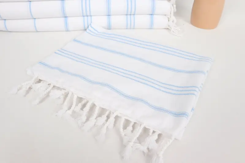 Bachelorette Party Favors, Monogram Hand Towel, 40x24 Cotton Striped Towel, Kitchen Towel, Best Friend Gift, Wedding Favors, Custom Turkish Towel - 5