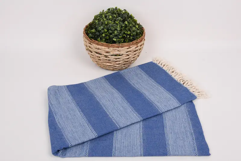 Best Friend Gift, Fouta towel, Personalised Gift, 68x36 Cotton Striped Towel, Cancun Bachelorette Party Gift Ideas, Bachelorette Towel, Beach towel - 4