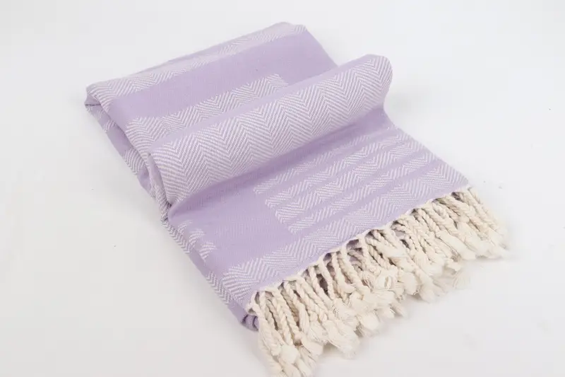Guest Towel, Wedding Towel, 68x38 Cotton Chevron Towel, Birthday Gift, Bridesmaid Gifts, Decorative Towel, Bridal Shower Gift, Fouta towel - 6