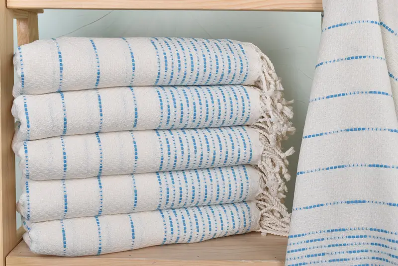 70x38 Cotton Striped Design Towel, Gift For Him, Bridesmaid Gift, Turkish Beach Towel Monogram, Travel towel, Gift For Coworker, Hammam Towel USA - 2