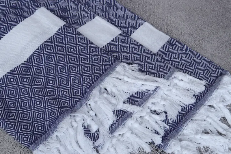 Pool Towels, Mother Of The Groom Gift, 70x40 Cotton Diamond Towel, Personalized Gift, Organic Turkish towel, Turkish beach towel, Beach Size Towel - 5