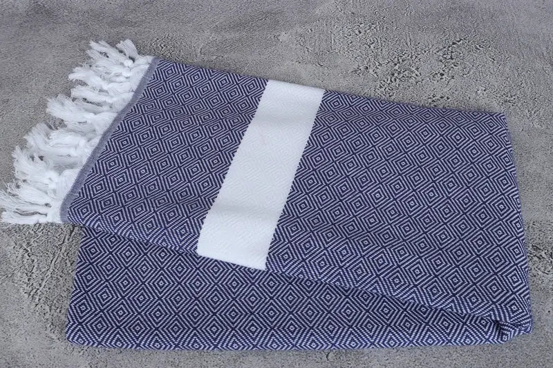 Pool Towels, Mother Of The Groom Gift, 70x40 Cotton Diamond Towel, Personalized Gift, Organic Turkish towel, Turkish beach towel, Beach Size Towel - 6