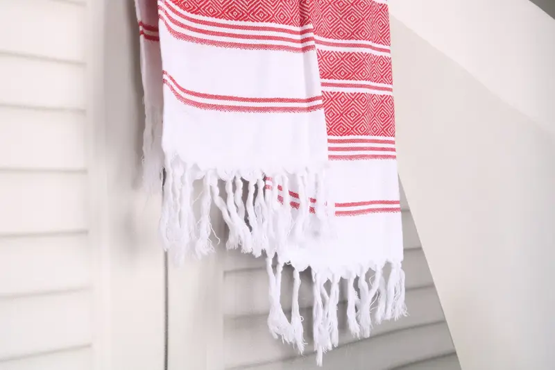 40x18 Cotton Diamond Towel, Guest Towel, Custom Wedding Gifts, Wedding Favors, Monogram Hand Towel, Bathroom Towels, Birthday Gift, Best Friend Gift - 8