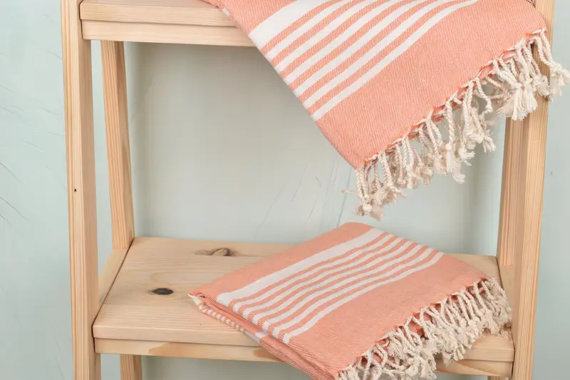 Turkish Towel Bulk, Turkish Towel USA, Turkish Bath Towel Set, Turkish towel, 68x38 Cotton Striped Towel, Custom Beach Towel, Wedding Gift Ideas - 5