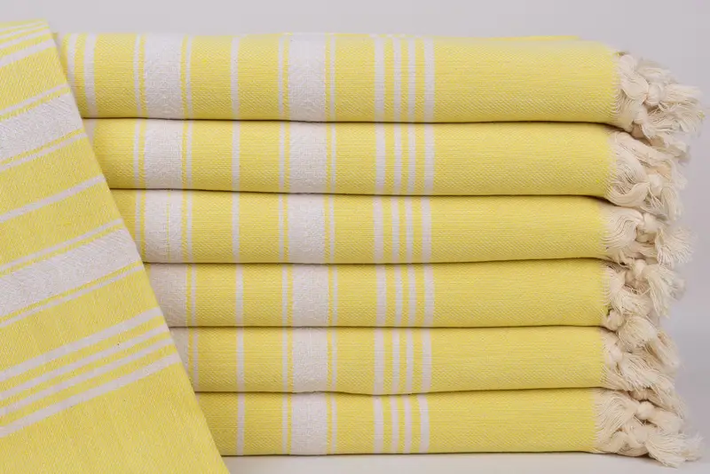 Turkish Bath Towel Set, Beach Towel Gift, Personalized Gifts, Spa Towel, Valentines Day Gift Idea, 70x40 Cotton Herringbone Towel, Quick-dry towel - 1