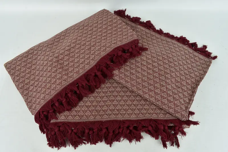 Monogrammdecke, 88x76 Baumwollherz -Designtuch, gewebte Decke, Junggesellengeschenke, Braut Geschenk, Girl Trip Party Gunst, türkische Decke Königin - 6