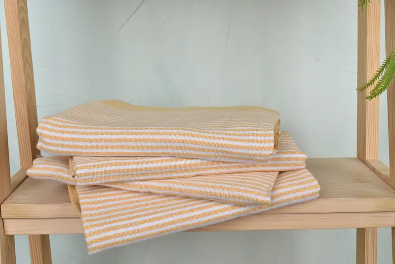 Anniversary Gift For Her, Turkish Beach Towel Bulk, Housewarming Gift, 70x40 Cotton Striped Towel, Lightweight towel, Gift For Him, Guest Towel - 7