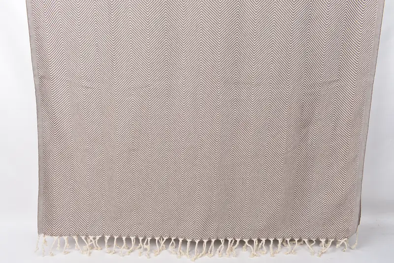 Wedding Favors, Bridesmaid Favors, Soft and absorbent Turkish towel, 70x40 Cotton Herringbone Towel, Custom Beach Towel, Custom Wedding Gifts - 8