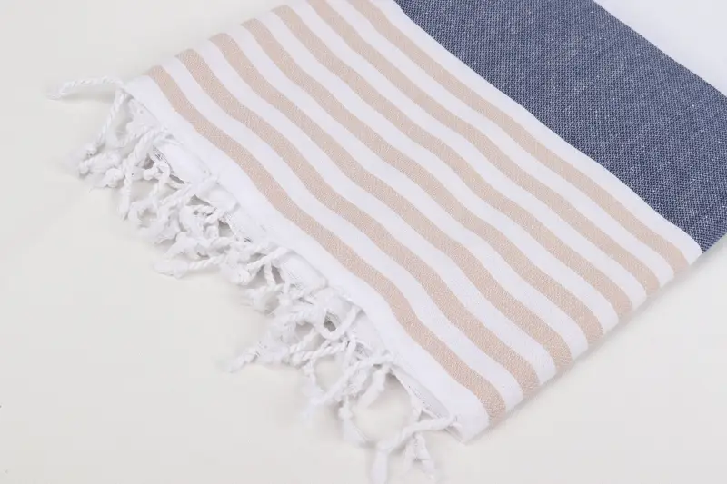 Custom Bath Towel, Gift For Her, Gift For Boyfriend, Organic Cotton Towel, Custom Wedding Gift, 70x40 Cotton Striped Towel, Peshtemal Towel - 7