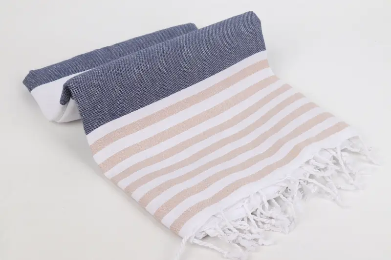 Custom Bath Towel, Gift For Her, Gift For Boyfriend, Organic Cotton Towel, Custom Wedding Gift, 70x40 Cotton Striped Towel, Peshtemal Towel - 6