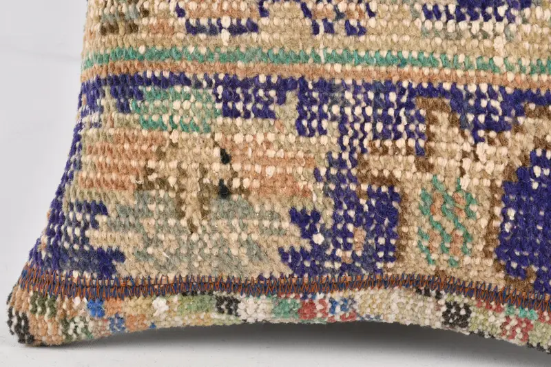 Pet Pillow Sham, Home Decor Pillow, 14x14 Orange Cushion, Gift Pillow, Custom Cushion Cover, Vintage Kilim Throw Pillow, Pillow Sham - 4