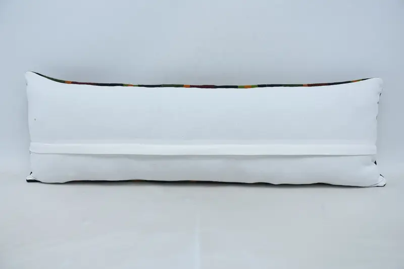 12x36 Green Pillow Sham, Cushion Case, Tapestry Pillow Sham, Pillow for Couch, Authentic Cushion Case, Vintage Kilim Pillow, Vintage Pillow - 6
