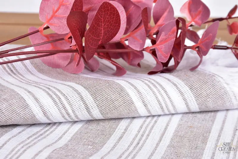 Personalized Towel, Wedding Gift For Bride, Turkish Towel Beach Towel, 70x40 Cotton Striped Towel, Home Decor Gifts, Personalized Turkish Towel - 6
