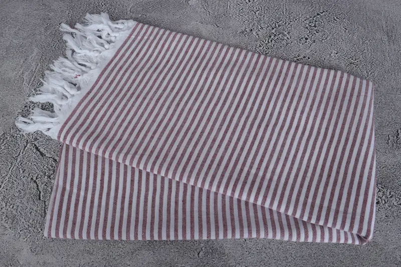 68x36 Cotton Striped Towel, Girls Weekend Favors, Hammam towel, Turkish Towel USA, Turkish hand towel, Bachelorette Party Gifts, House Warming Gift - 6
