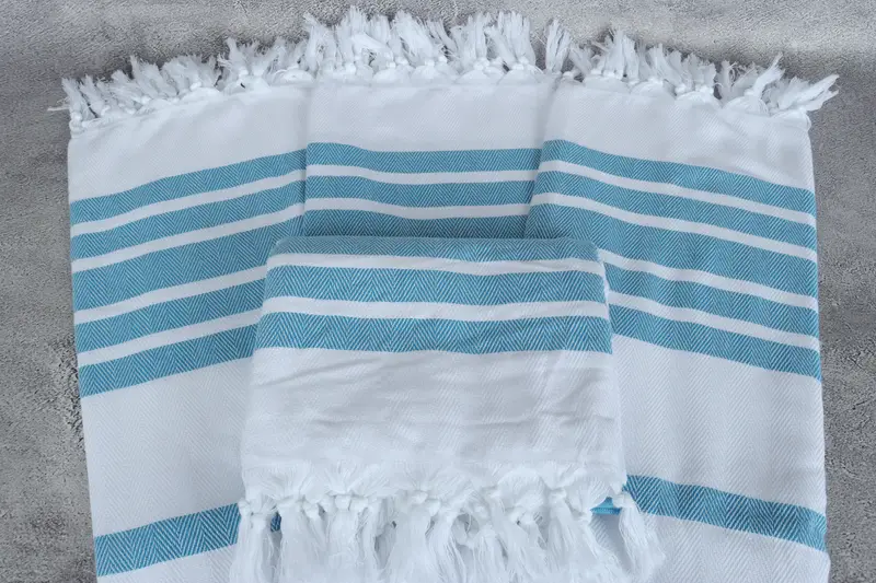 Bachelor Gifts, Bridesmaid Gift Towel, Personalized Gift For Her, Beach Towel Personalized, Personalized Wedding Gift, 68x36 Cotton Chevron Towel - 4