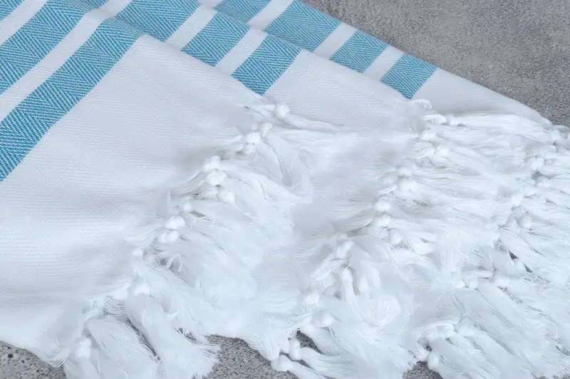 Bachelor Gifts, Bridesmaid Gift Towel, Personalized Gift For Her, Beach Towel Personalized, Personalized Wedding Gift, 68x36 Cotton Chevron Towel - 5