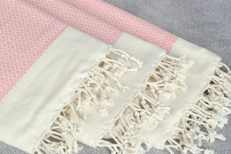 Personalized Turkish Towel, Bath towel, Quick-drying peshtemal towel for poolside, Turkish bath towel, Christmas Favors, 76x36 Cotton Diamond Towel - 5