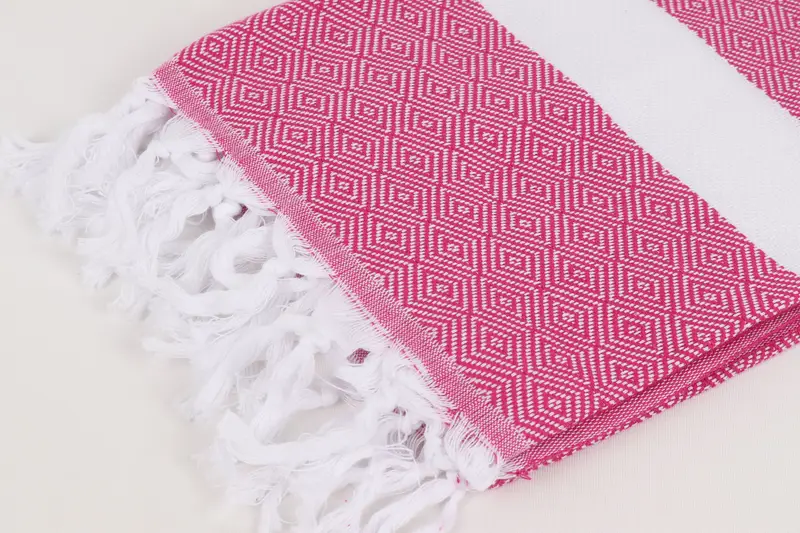 Travel towel, Luxury towel, Personalized Gift For Her, Bachelorette Towel, Bachelor Towel, 70x40 Cotton Diamond Towel, Custom Beach Towel - 7