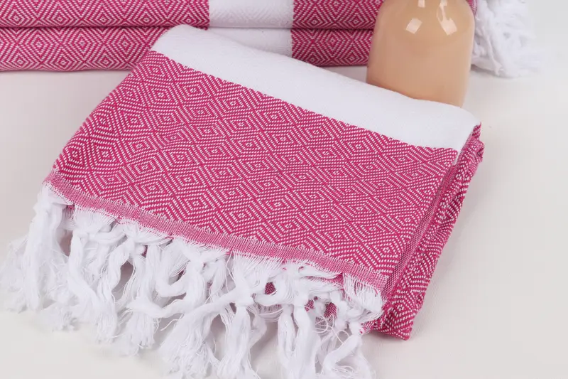 Travel towel, Luxury towel, Personalized Gift For Her, Bachelorette Towel, Bachelor Towel, 70x40 Cotton Diamond Towel, Custom Beach Towel - 5