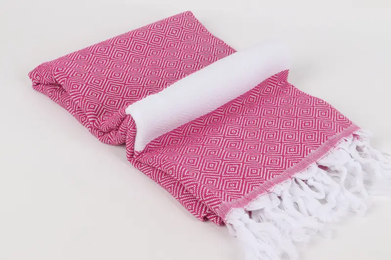 Travel towel, Luxury towel, Personalized Gift For Her, Bachelorette Towel, Bachelor Towel, 70x40 Cotton Diamond Towel, Custom Beach Towel - 6