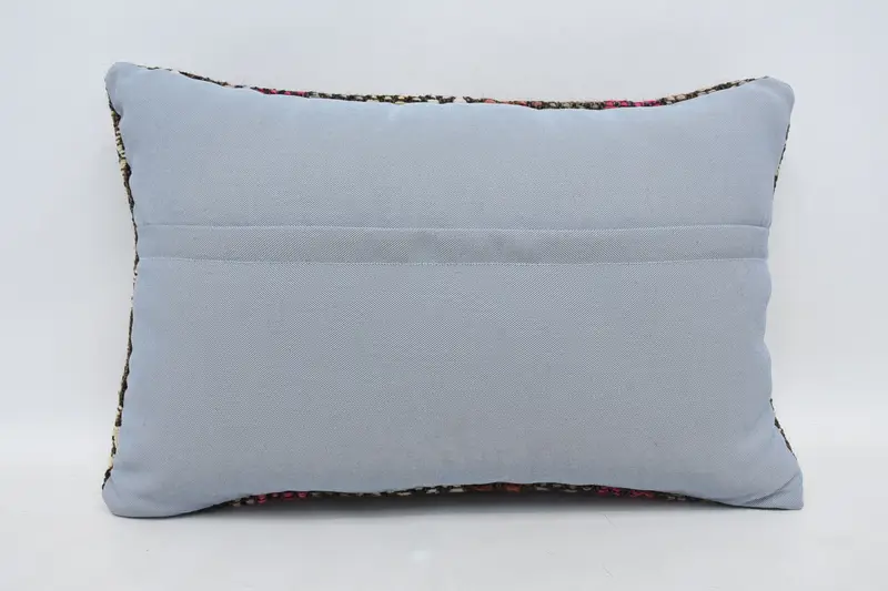 Vintage Kilim Pillow, Vintage Pillow, 16x24 Pink Pillow, Designer Throw Pillow Case, Pillow Cover, Bohemian Cushion Pillow Cover, Boho Pillow - 6