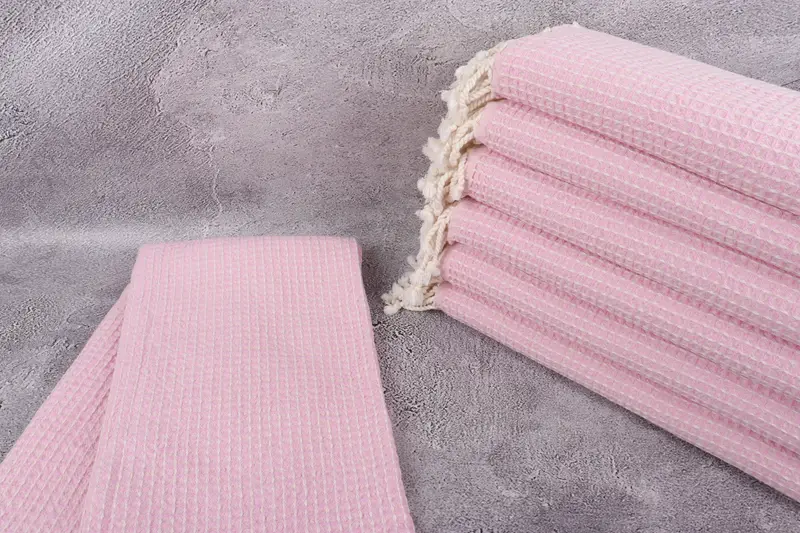 Bridesmaid Towel, Turkish beach towel, Bachelor Bachelorette Party Favors, Bridesmaid Proposal Gift, 68x36 Cotton Waffle Towel, Best Friend Gift - 2