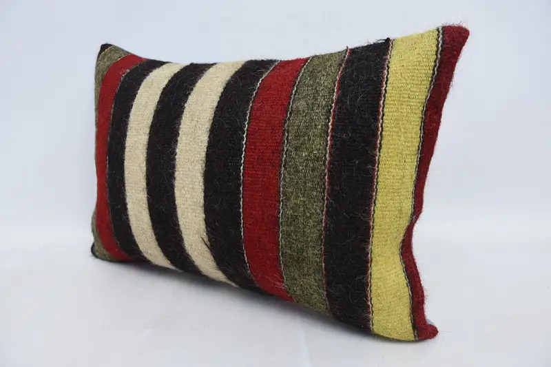 16x24 Brown Cushion Cover, Tribal Pillow Cover, Pillow Sham, Boho Pillow, Vintage Kilim Pillow, Vintage Kilim Throw Pillow, Pet Cushion Case - 4