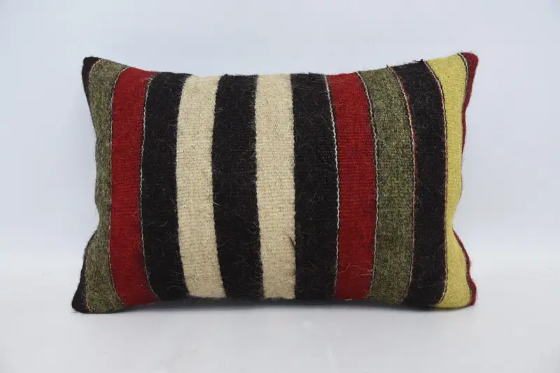 16x24 Brown Cushion Cover, Tribal Pillow Cover, Pillow Sham, Boho Pillow, Vintage Kilim Pillow, Vintage Kilim Throw Pillow, Pet Cushion Case - 1