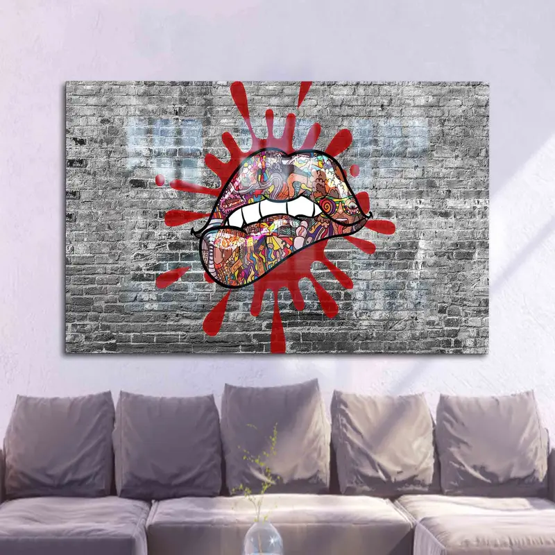 Modern Printed Glass: Sensual, Colorful, Abstract Art for Your Space