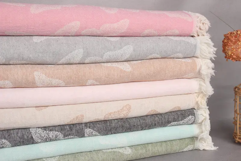 Mother Of The Groom Gift, Bachelorette Party Gifts, Absorbent Turkish towel, Bridal Shower Gift, Travel Towel, 68x36 Cotton Butterfly Pattern Towel - 2