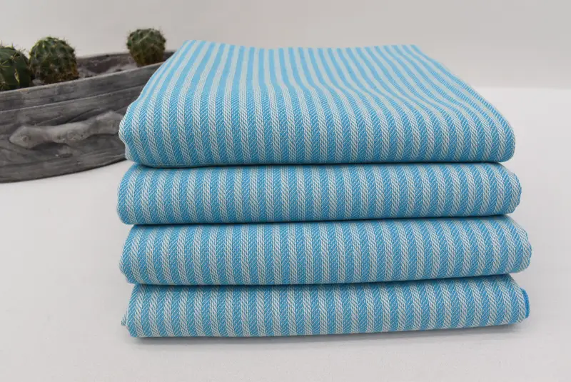 Wedding Favors, 68x38 Cotton Striped Towel, Beach Towel Gift, Bachelor Towel, Turkish Bath Towel USA, Personalized Wedding Gift, House Warming Gift - 7