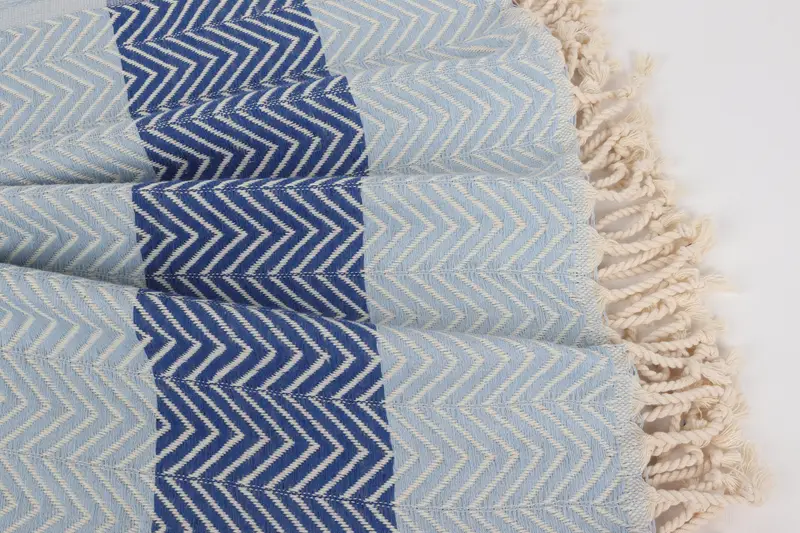 Quick-Dry Beach Towel, Summer Towel, 70x40 Cotton Chevron Towel, Turkish Towel USA, Beach Towel Personalized, Christmas Favors, Best Beach Towel - 8