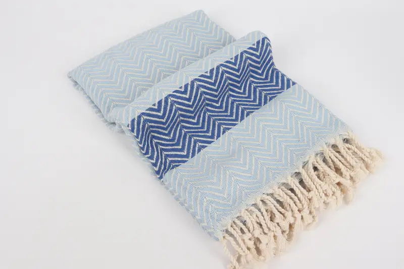 Quick-Dry Beach Towel, Summer Towel, 70x40 Cotton Chevron Towel, Turkish Towel USA, Beach Towel Personalized, Christmas Favors, Best Beach Towel - 6