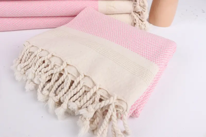 Bridal Shower Gift, 68x40 Cotton Striped Towel, Personalized Gift For Him, Travel towel, Turkish Beach Towel Bulk, Monogrammed Beach Towel - 5