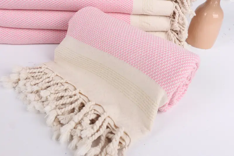 Bridal Shower Gift, 68x40 Cotton Striped Towel, Personalized Gift For Him, Travel towel, Turkish Beach Towel Bulk, Monogrammed Beach Towel - 4