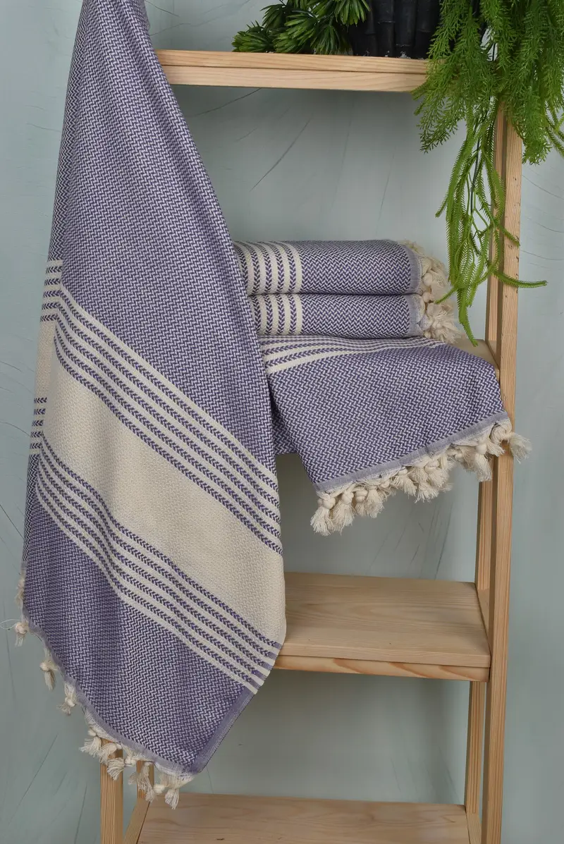 Home Decor Towel, Personalized Beach Towel, 70x40 Cotton Striped Towel, Monogram Turkish Bath Towel, Personalized Wedding Gift, Turkish Towel USA - 6