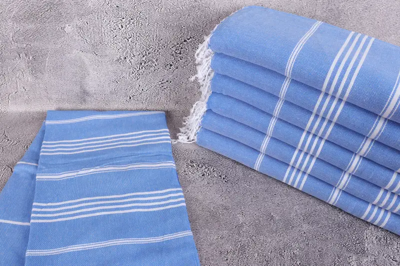 Personalized Towel, Birthday Gift, Bachelor Bachelorette Party Favors, 70x40 Cotton Striped Towel, Yoga Towel, Gift For Him, Turkish Towel Monogram - 2