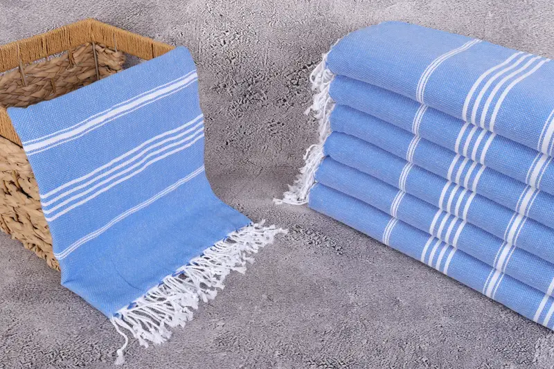 Personalized Towel, Birthday Gift, Bachelor Bachelorette Party Favors, 70x40 Cotton Striped Towel, Yoga Towel, Gift For Him, Turkish Towel Monogram - 3