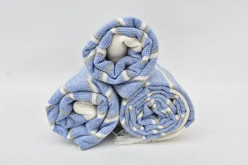 Handmade Gift, Personalized Hand Towel, Wedding Favors, Gift For Mom, 36x18 Cotton Striped Terry Towel, Travel Towel, Bathroom Towels, Gift For Him - 8