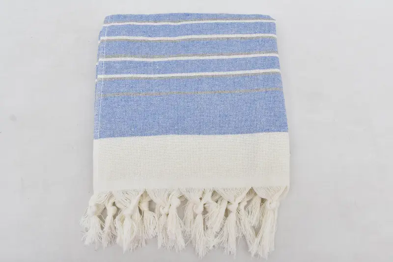 Handmade Gift, Personalized Hand Towel, Wedding Favors, Gift For Mom, 36x18 Cotton Striped Terry Towel, Travel Towel, Bathroom Towels, Gift For Him - 4