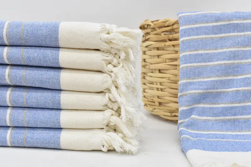 Handmade Gift, Personalized Hand Towel, Wedding Favors, Gift For Mom, 36x18 Cotton Striped Terry Towel, Travel Towel, Bathroom Towels, Gift For Him - 1