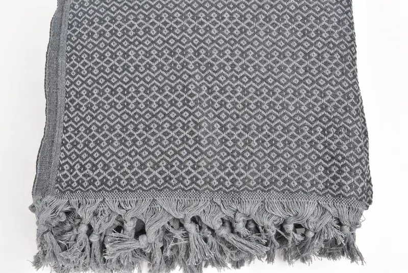 Halloween Blanket, Bedspread, Gift For Best Friend, Thanksgiving Tablecloth, 100x80 Cotton Diamond Towel, Monogram Blanket, Bachelorette Gifts - 5