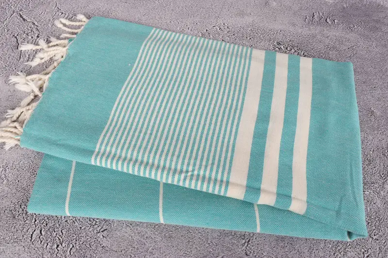 Beach Towel Bulk, Monogram Turkish Towel, Custom Wedding Towel, Cute Beach Towel, Welcome Wedding Gift, 70x40 Cotton Striped Towel, Travel towel - 6